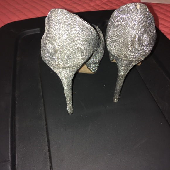 Metallic dark grey pumps - Picture 3 of 6